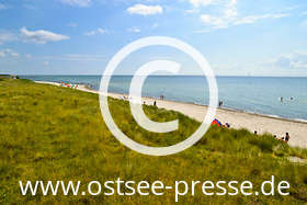 Ostsee Pressebild: Ostseestrand im Sommer